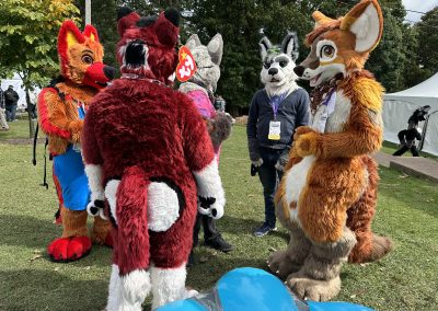 Furries in a circle