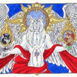 2013 - AkiraShima A drawing of AkiraShima's fursona