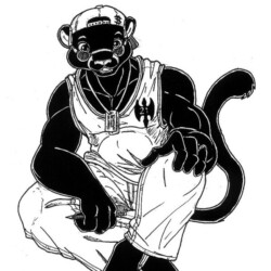 2006 - Ebondy Leopard A drawing of Ebony Leopard's fursona