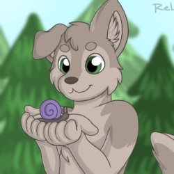 2022 - Rel A drawing of Rel's fursona